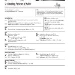 121 Counting Particles Of Matter Study Guide Answers Study Poster