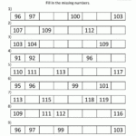 1st Grade Math Worksheets Counting By 1s 5s And 10s