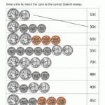2nd Grade Money Worksheets Up To 2 Counting Money Worksheets Up To 1