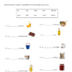 Actividad De Count And Mass Nouns