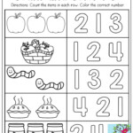 Back To School Packets Numbers Preschool Prek Math Preschool