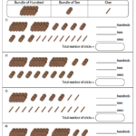 Bundles Of Tens And Ones Worksheets Tens And Ones Tens And Ones