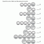 Canadian Money Worksheets Counting Canadian Coins To 1 Dollar 1 Money