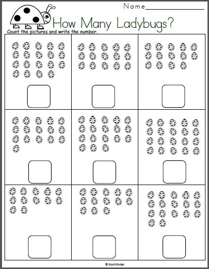 Count And Write Numbers To 20 Spring Math Made By Teachers 