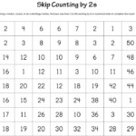 Count By 2s Worksheet 101 Printable