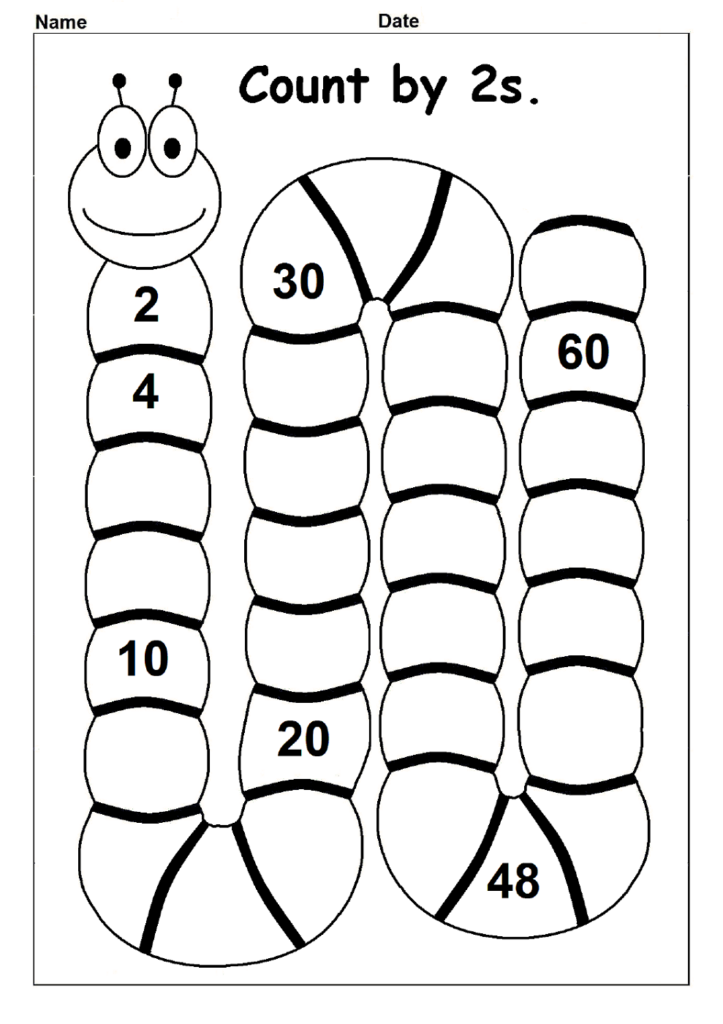 Count By 2s Worksheets Activity Shelter