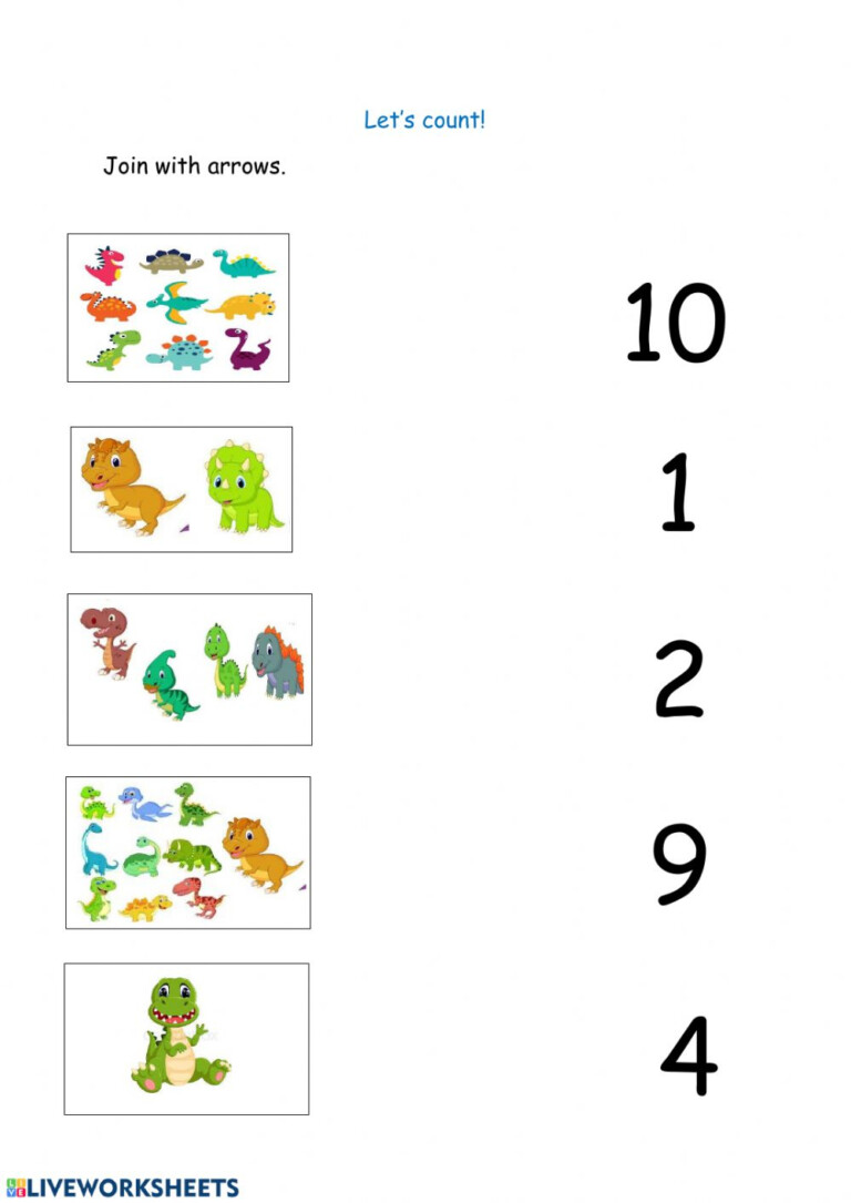 free printable counting 1 10 worksheets for preschool