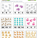 Counting 1 20 Worksheet