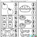 Counting 1 5 Count The Items In Each Group And Dot Or Color The