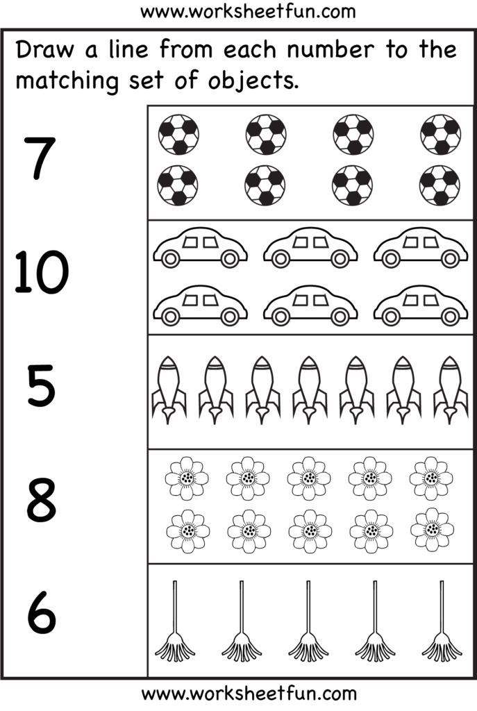 Counting 6 Worksheets FREE Printable Worksheets Worksheetfun