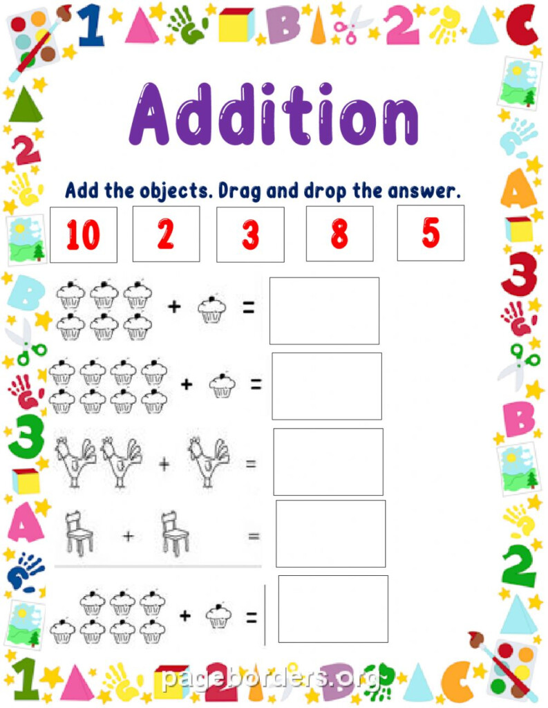 Counting Addition Worksheet