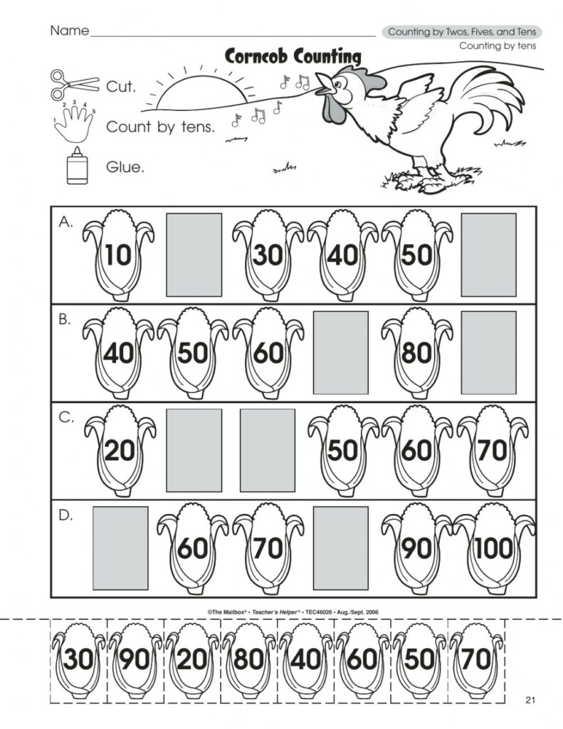 Counting By Tens Exercise