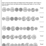 Counting Coins Worksheets From The Teacher s Guide Counting Money