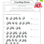 Counting Dimes Worksheet 2 KidsPressMagazine Counting Dimes