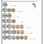 Counting Money Worksheets 1st Grade Kindergarten Money Worksheets