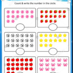 Counting Numbers One To One Corresponding Worksheet