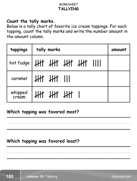 Counting Tally Marks Homeschool Books STEM Workbooks And Free Worksheets