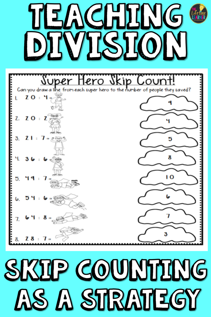 Division Skip Counting 3rd Grade Division Strategies 3 OA 2 3rd 