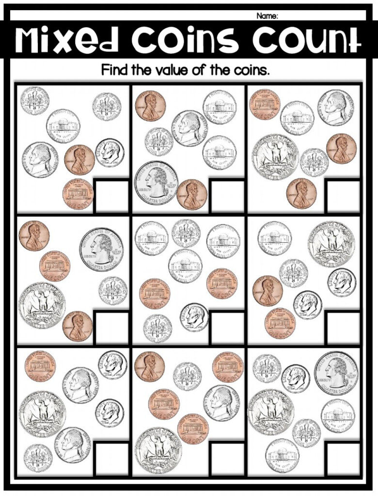 Ejercicio De Counting Mixed Coins 2