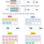 Even And Odd Numbers Worksheet Free Printable For Kids