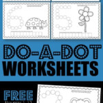 FREE Counting Do A Dot Printables With Bingo Daubers Worksheets