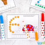 FREE Counting Do a Dot Printables With Bingo Daubers Worksheets