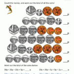 Free Money Worksheets UK Coins