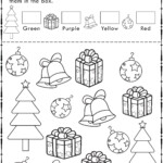 Free Printable Christmas I Spy Count And Color Activity Page For Kids