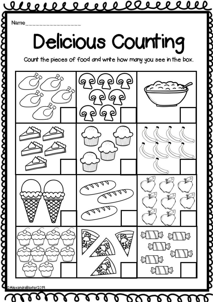 Free Printable Kindergarten Number Worksheets Primero Number On 