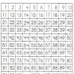 Free Printable Number Worksheets 1 100 Free Printable