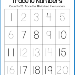 Free Printable Numbers 1 20 Worksheets Free Printable