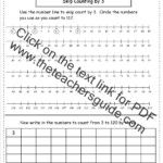 Free Skip Counting Worksheets