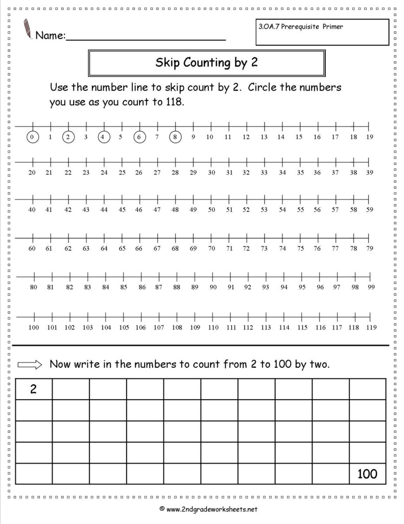 Free Skip Counting Worksheets Skip Counting Worksheets 2nd Grade 