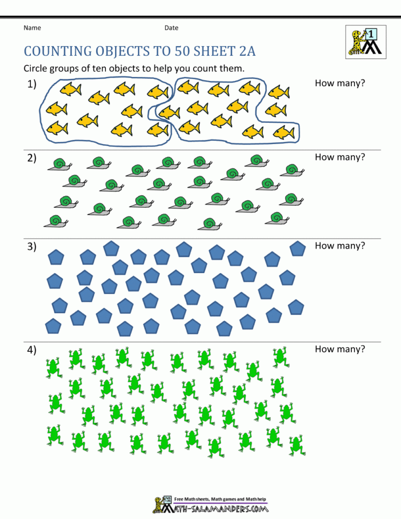 Here You Will Find Our Printable Counting Worksheet Collection With 