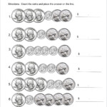 How Much Do You Have Nickels Dimes And Quarters Up To 1 Dollar Worksheet