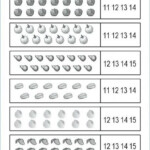 Kindergarten Counting Objects Worksheets 1 20 With Images
