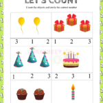 Let s Count 1 3 The Worksheet Factory