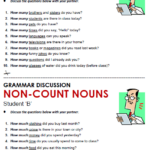 Mass And Count Nouns Worksheet For Grade 2 Easy Worksheet