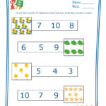 Math Activities For Kindergarten Count And Circle The Number