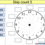 Minutes skip Count 5 Worksheet