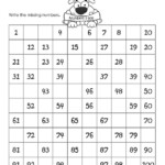 Number Worksheets 1 100 Printable Activity Shelter