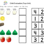 Numbers 1 4 Evaluation Worksheet