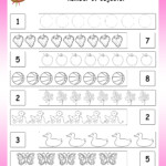 Numbers Grade 1 Math Worksheets Page 2