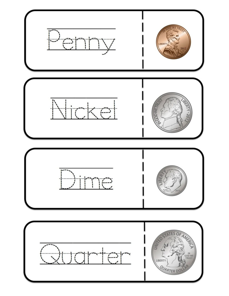 Preschool Printables Money Printable With That Cat Kindergarten 