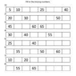 Skip Count By 5 Worksheet For Kids Printable Coloring Pages For Kids