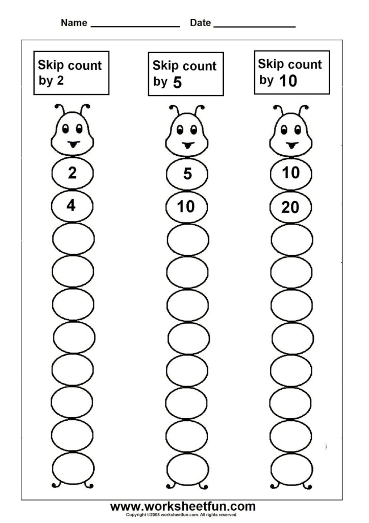 Skip Count Skip Counting By 2 5 And 10 Bug Theme Counting By Twos 