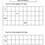 Skip Count Worksheets Printable Activity Shelter