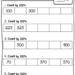 Skip Counting By 100 s Interactive Worksheet