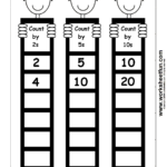 Skip Counting By 2 5 And 10 1 Worksheet First Grade Math