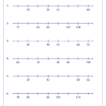 Skip Counting By 6s Worksheets